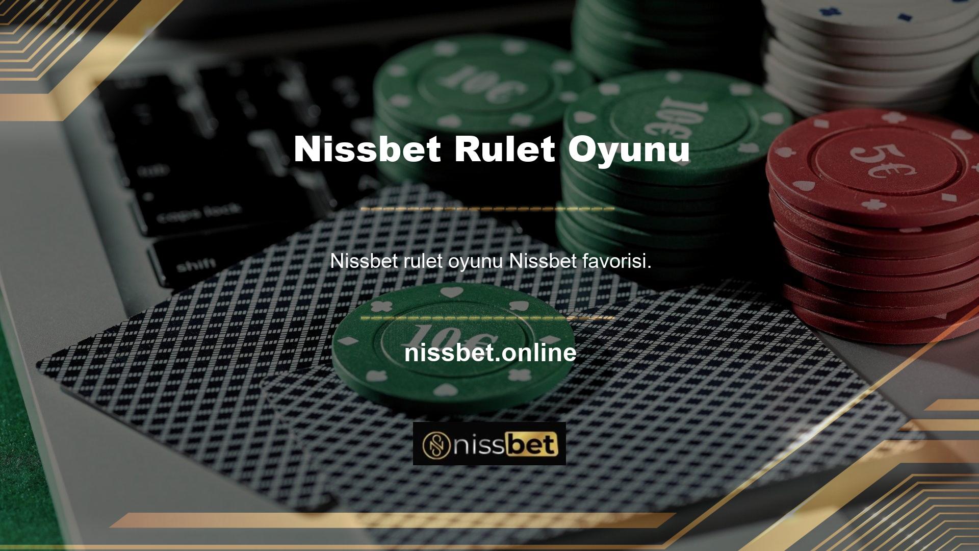 Rulet; Tam farklı bir odaya sahip Casino ile ilgilenen üyeler tarafından oynanan oyunlardan biri olan Rulet, ikinci en popüler oyun oldu